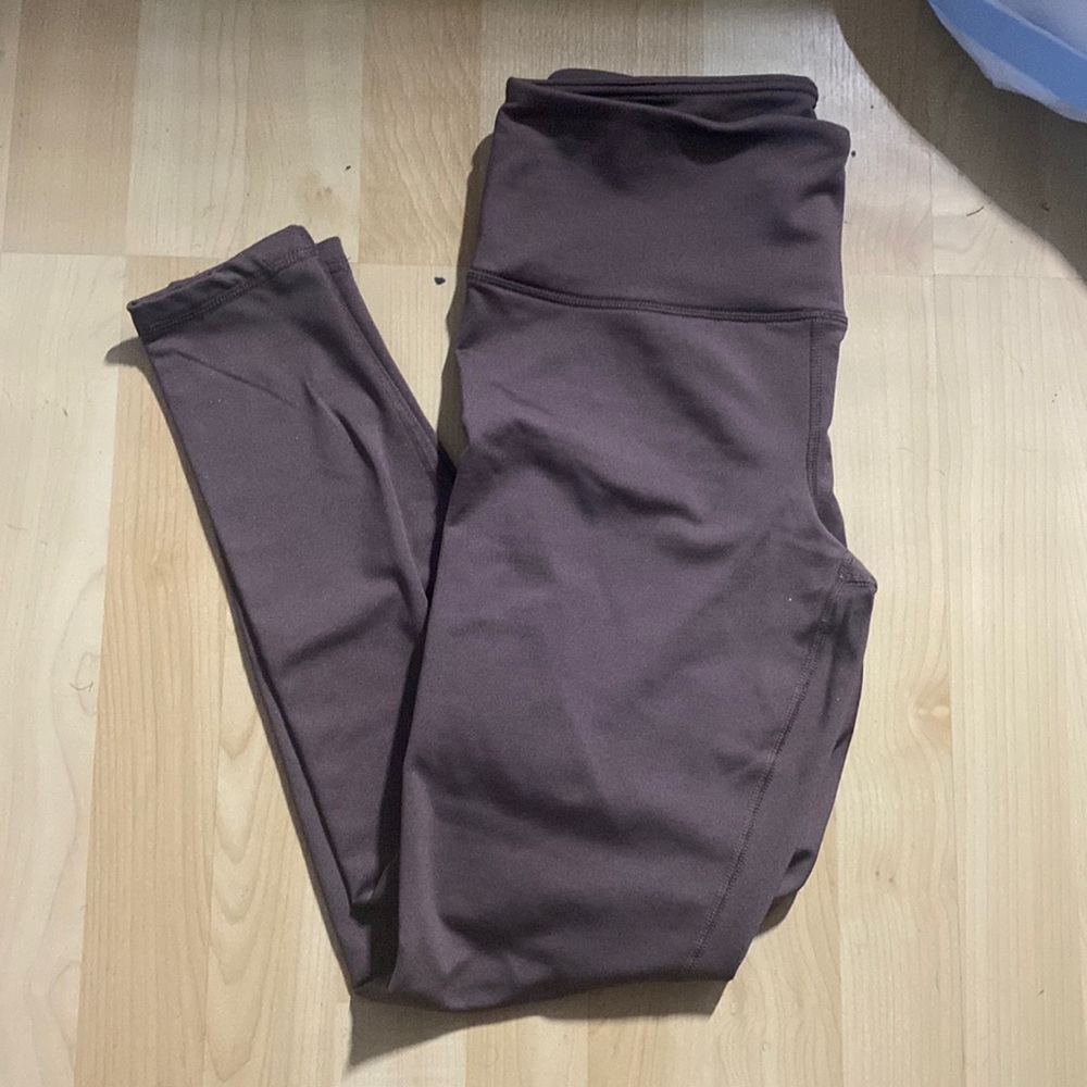 Brown leggings